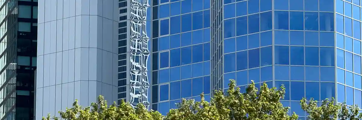Frankfurt Hochhaus Fassade